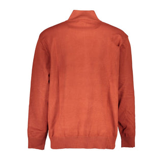 Bronzefarbener Viskose-Herrenpullover