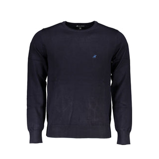 Suéter para hombre de viscosa azul