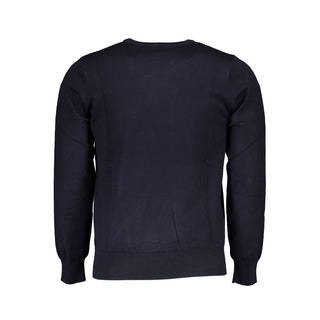 Suéter para hombre de viscosa azul