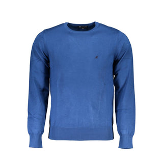 Suéter para hombre de viscosa azul