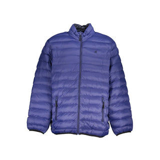 Blauer Herrenpullover aus Viskose