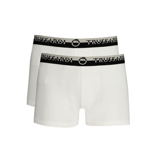 Boxer para hombre de algodón blanco