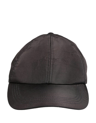 Herren Schwarze Baumwolle 6 Panels Baseball Cap Mütze