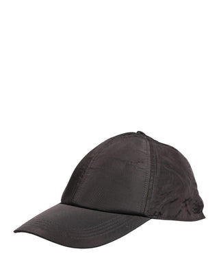 Herren Schwarze Baumwolle 6 Panels Baseball Cap Mütze