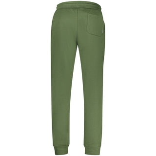 Verde Polyester Men's Trouser