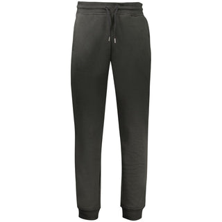 Schwarze Polyester-Sweatpant für Herren