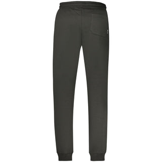 Schwarze Polyester-Sweatpant für Herren