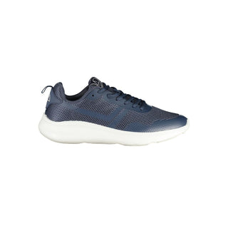Zapatilla de poliéster azul para hombre