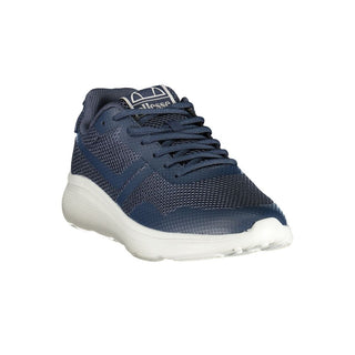Zapatilla de poliéster azul para hombre