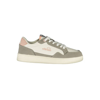 Zapatilla deportiva blanca de poliuretano para mujer