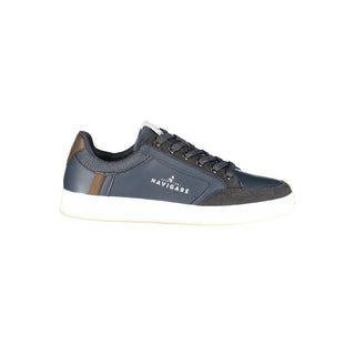 Zapatilla para hombre de poliéster azul