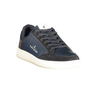 Zapatilla para hombre de poliéster azul