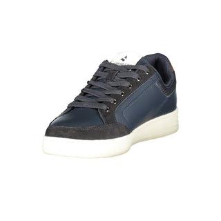 Zapatilla para hombre de poliéster azul