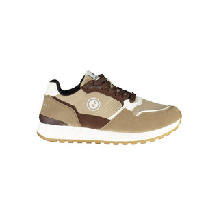 Marrone Polyurethan Herren Sneaker