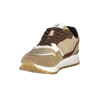 Marrone Polyurethan Herren Sneaker