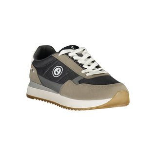 Gray Polyurethane Men's Sneaker