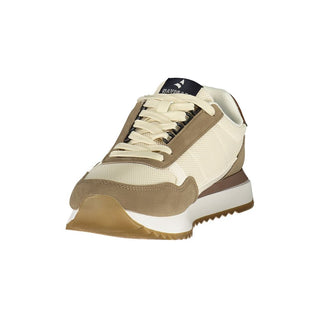 Zapatilla para hombre de poliuretano beige