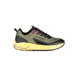 Verde Poliestere Men Sneaker