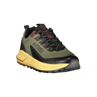 Verde Poliestere Men Sneaker