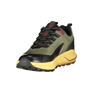 Verde Poliestere Men Sneaker