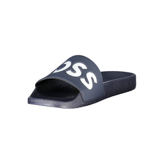 Blu Poliuretano Men Ciabatta