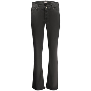 Schwarze Jeans aus Baumwolle für Damen