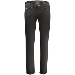 Schwarze Herrenjeans aus Baumwolle