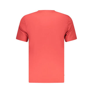 Rosso Baumwoll-T-Shirt für Herren