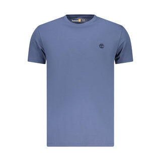 Blaues Herren-T-Shirt aus Bio-Baumwolle