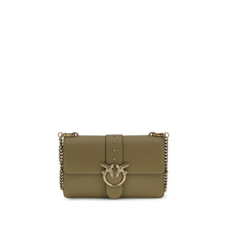 Bicolor Calf Leather Bos Taurus Shoulder Bag