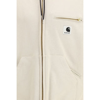 Beige Cotton Sweatshirt