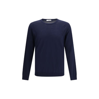 Blue Cotton Sweatshirt
