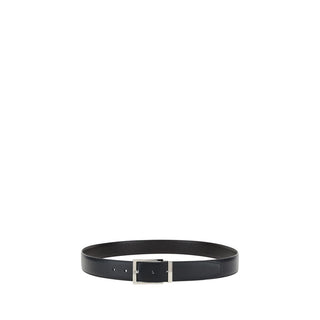 Black Calf Leather Bos Taurus Belt
