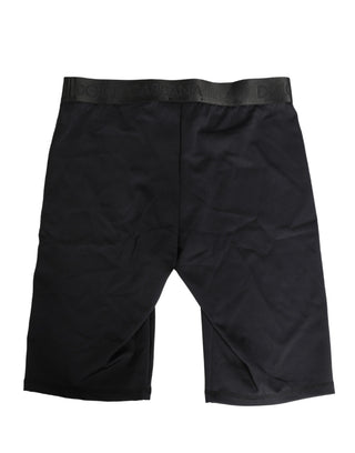 Herren Boxershorts mit schwarzem Logo-Bund