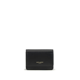 Black Calf Leather Bos Taurus Wallet
