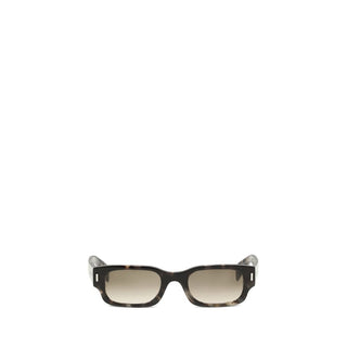 Braune Acetat-Sonnenbrille