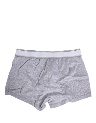 Graue Logo Baumwolle Herren Regular Boxer Unterhose