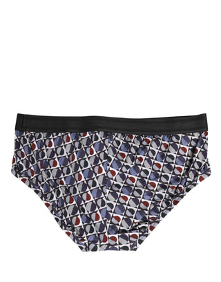 Multicolor Patterned Men Brando Brief Underwear