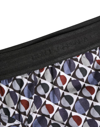 Midi-Slips für Herren mit mehrfarbigem Muster