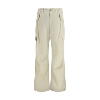 Beige pants on a white background
