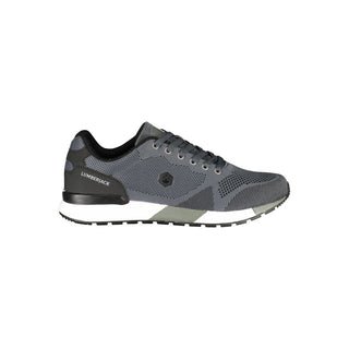 Zapatilla para hombre de poliéster gris