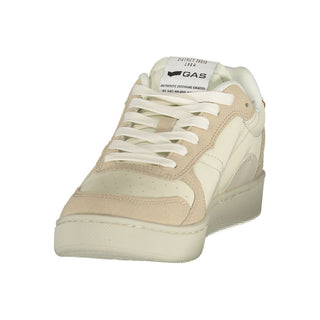 Zapatillas beige de poliéster para mujer
