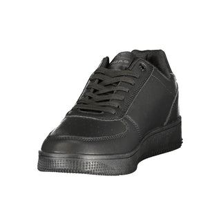 Zapatillas negras de poliuretano para hombre