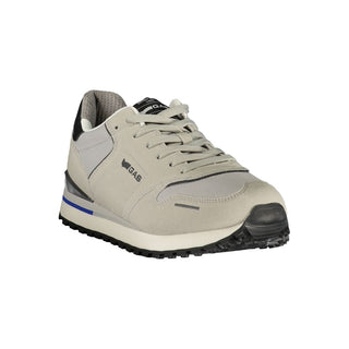 Zapatillas para hombre grises de poliuretano