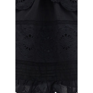 Black Polyester Blouse