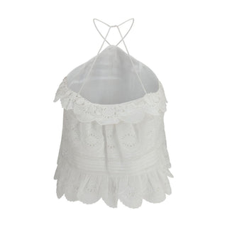 White Polyester Blouse