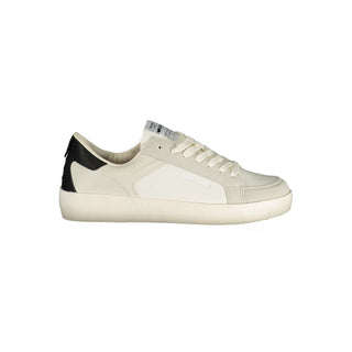 Weißer Polyurethan-Herrensneaker