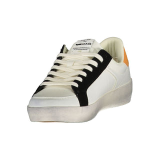 White Polyurethane Men's Sneaker