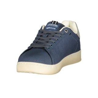 Blauer Polyester Herren-Sneaker