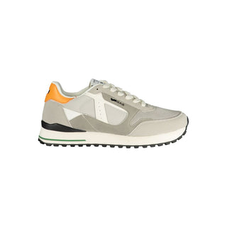 Grigio Polyurethane Men Sneaker
